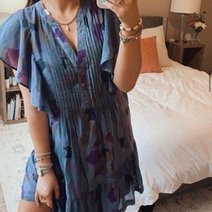 Anthropologie Floral dress